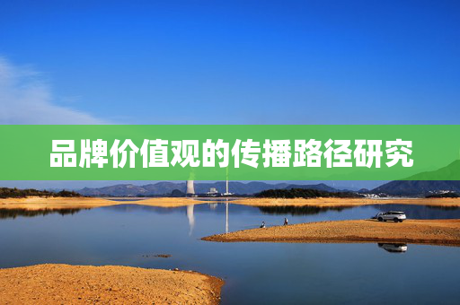 品牌价值观的传播路径研究
